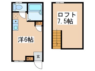 ミヨシハイツの物件間取画像